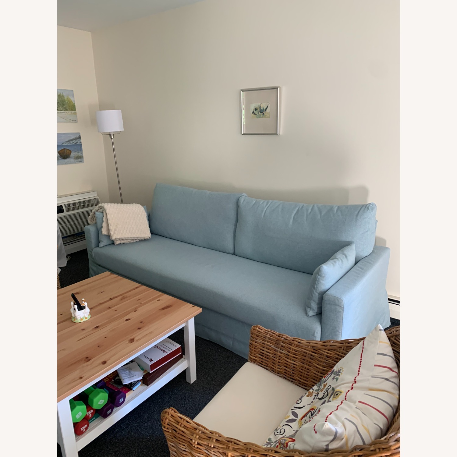 IKEA Hyltarp Blue 3+ Seater Sofa - image-2