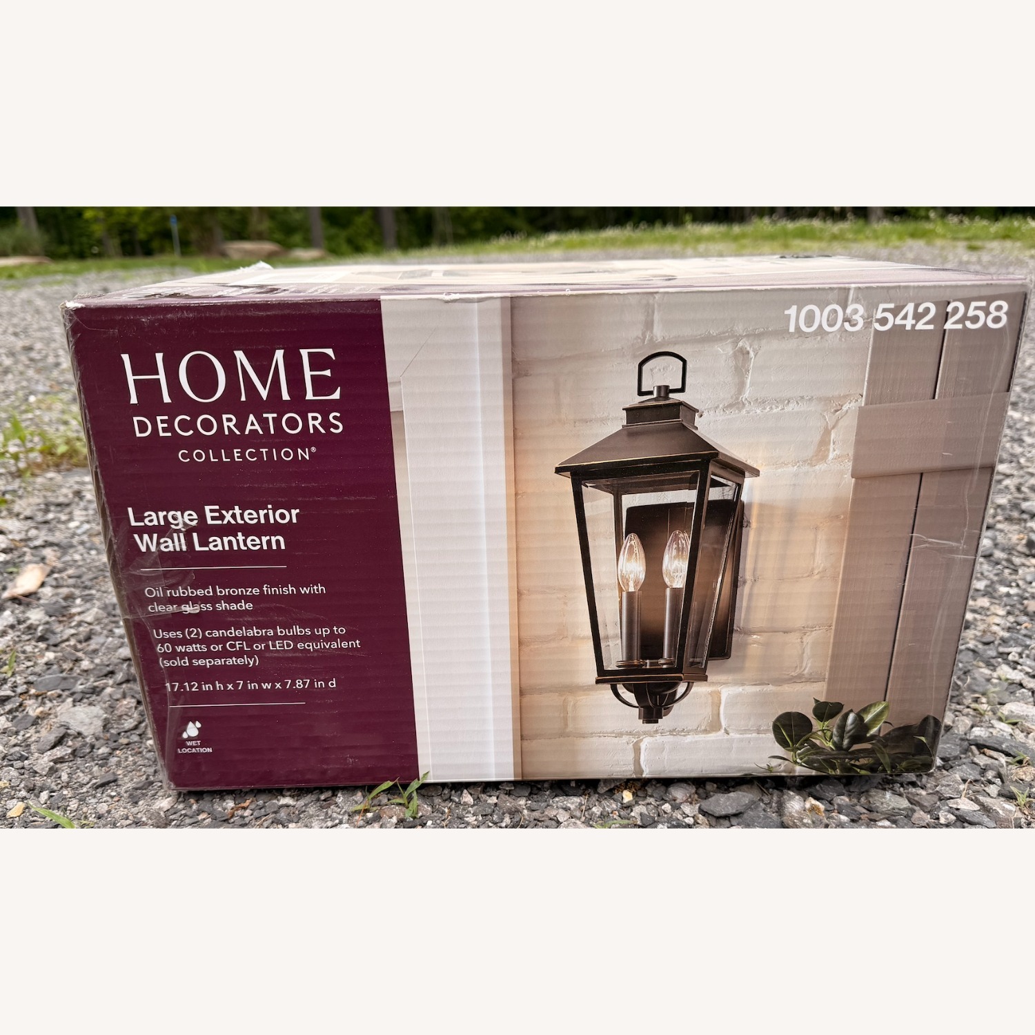 Outdoor Wall Lanterns Oil Bronze Sets - image-1