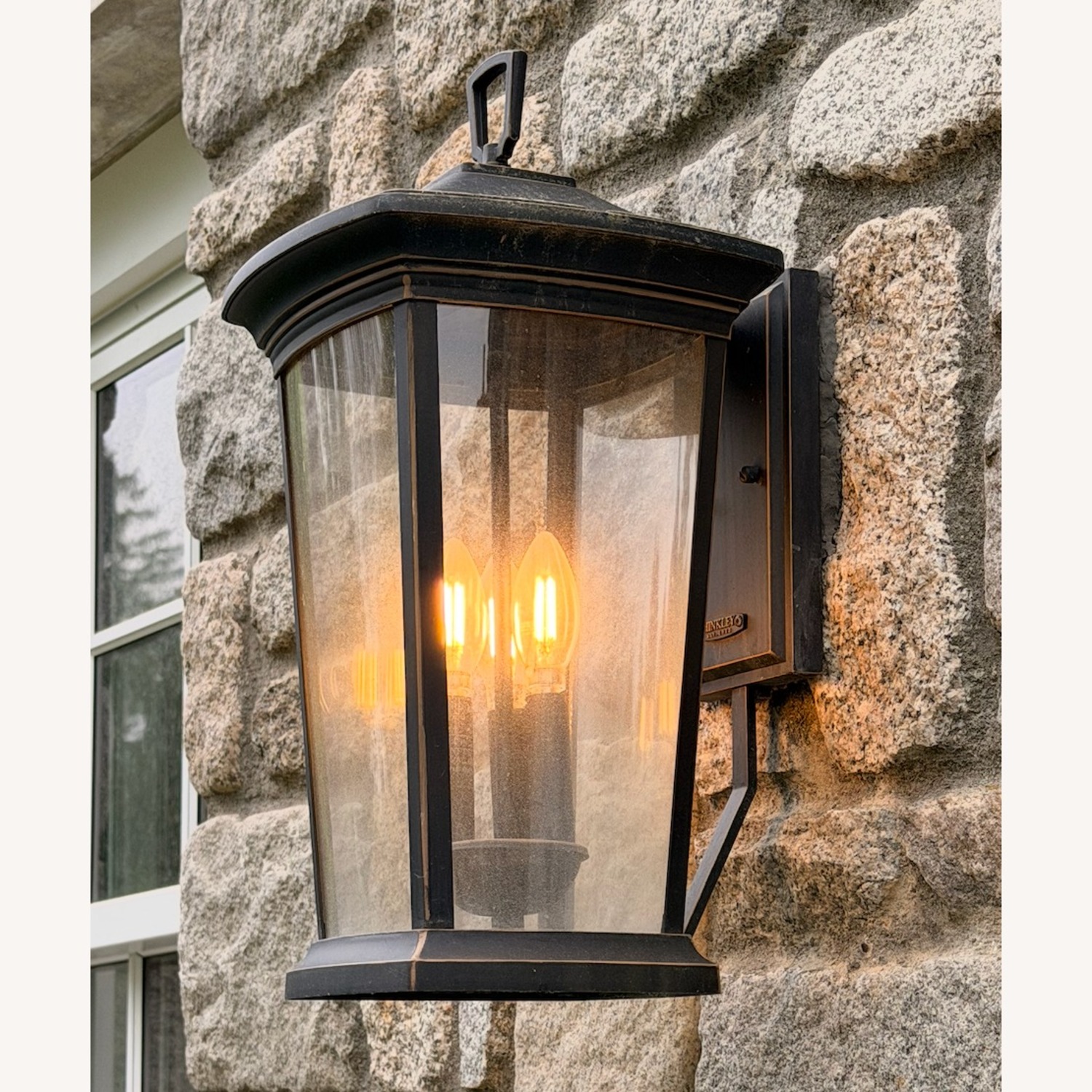 Outdoor Wall Lanterns Oil Bronze Sets - image-3