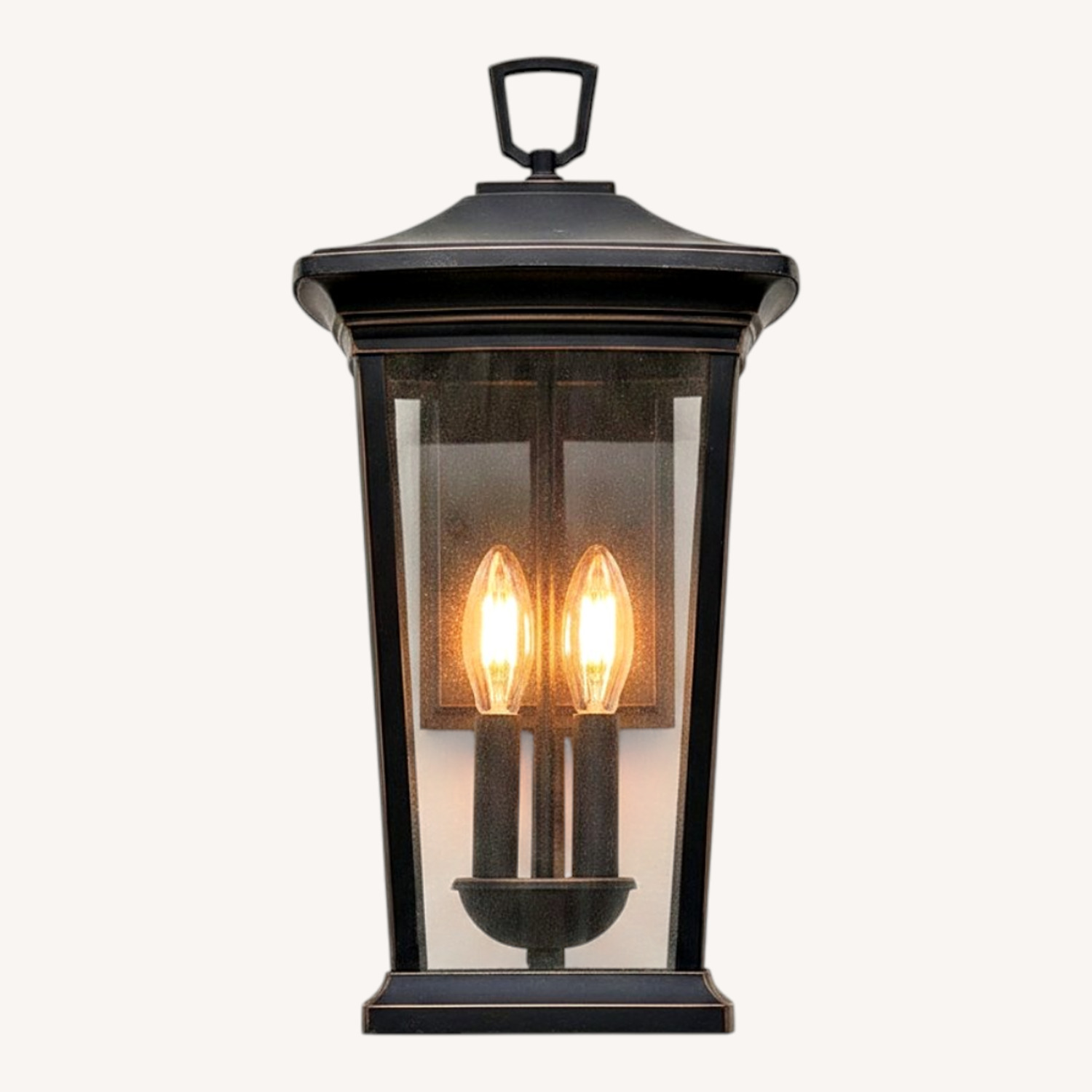 Outdoor Wall Lanterns Oil Bronze Sets - image-0