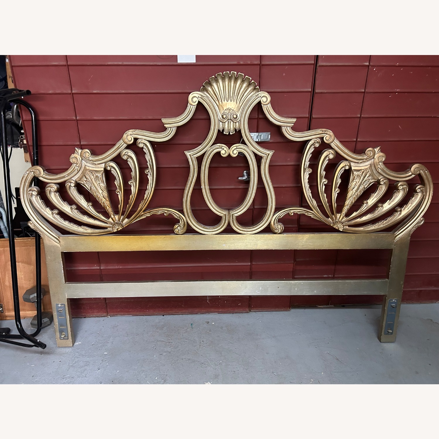 Elaborate Golden Wood Headboard - image-3