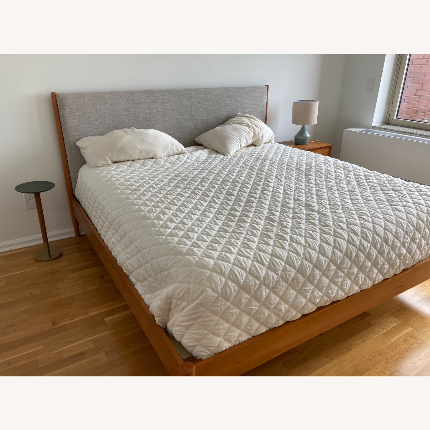 West Elm Mid-Century Upholstered Bed - image-7