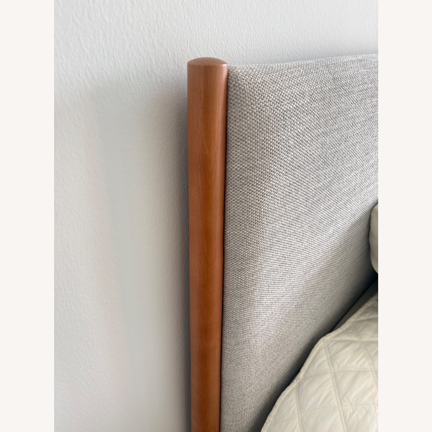 West Elm Mid-Century Upholstered Bed - image-5
