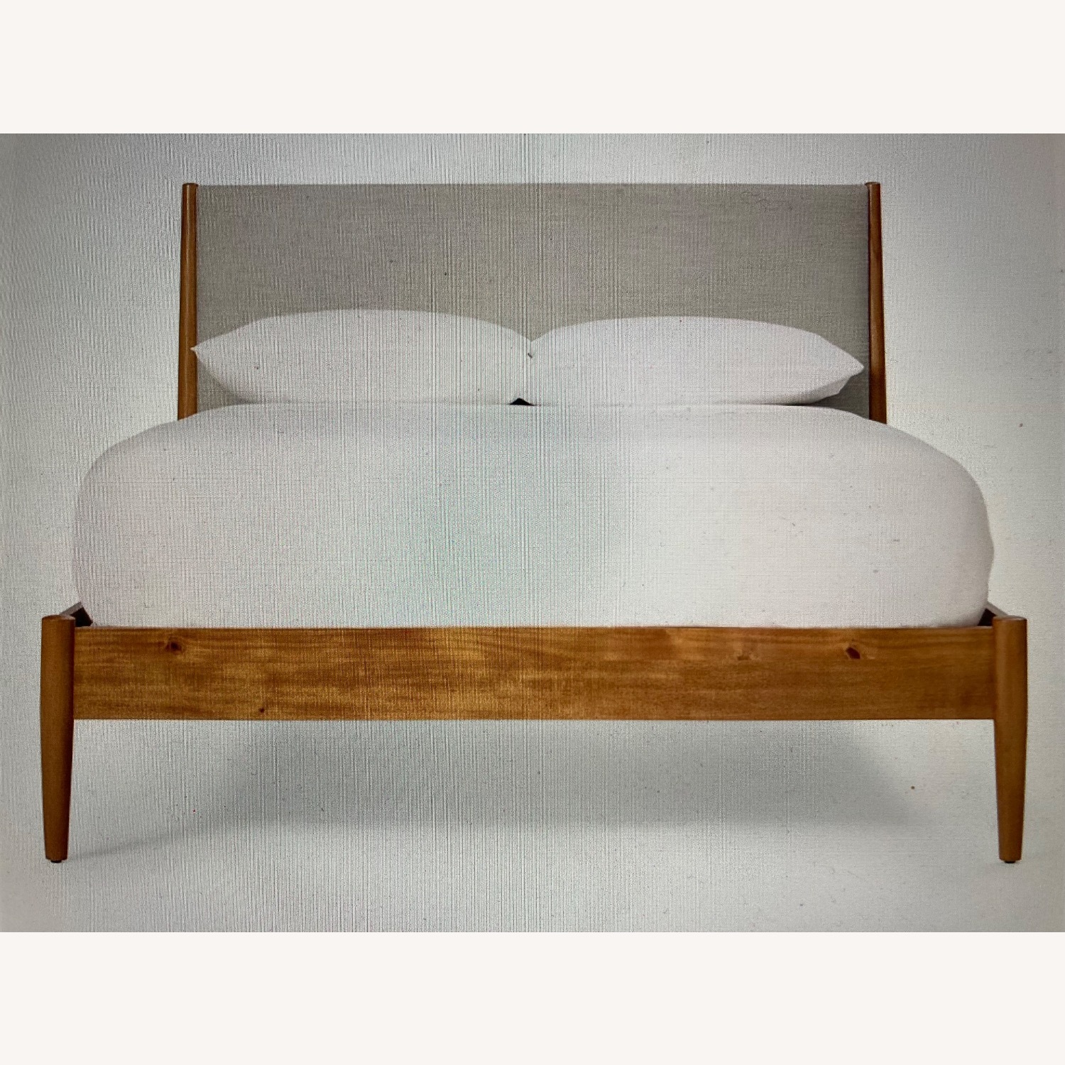 West Elm Mid-Century Upholstered Bed - image-2