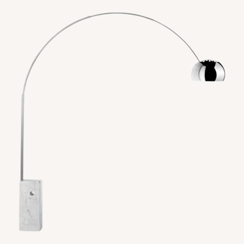 Used Flos Silver Floor Lamp for sale on AptDeco