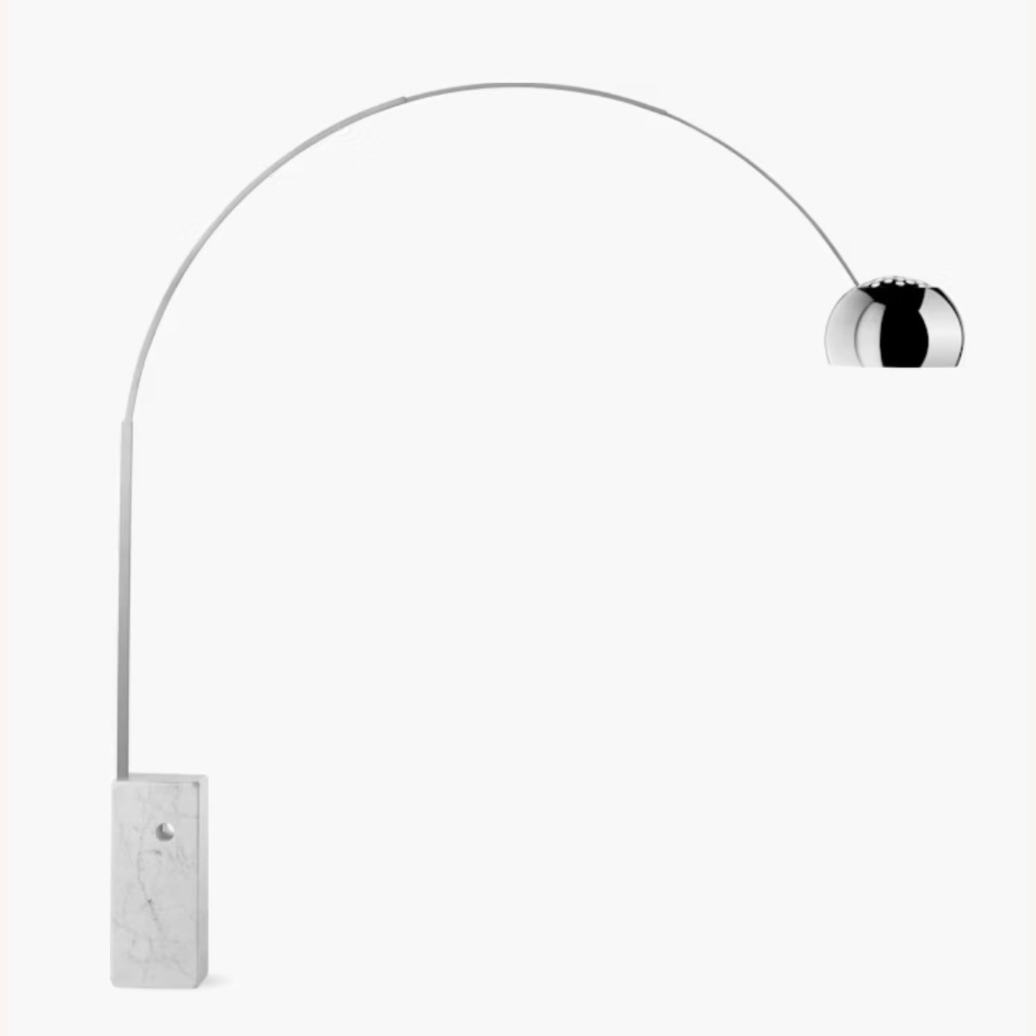 Flos Silver Floor Lamp - image-1