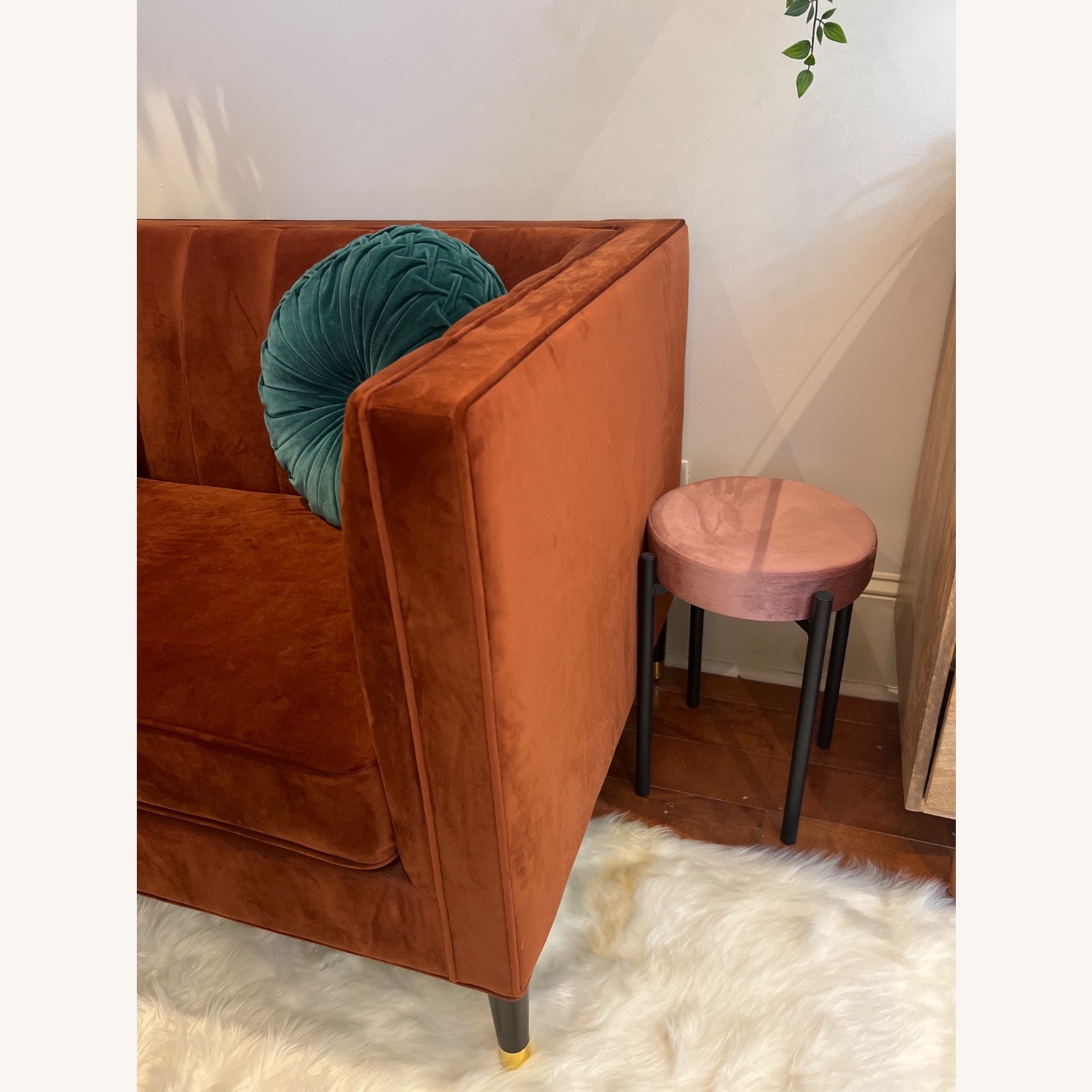 Velvet Loveseat - image-3