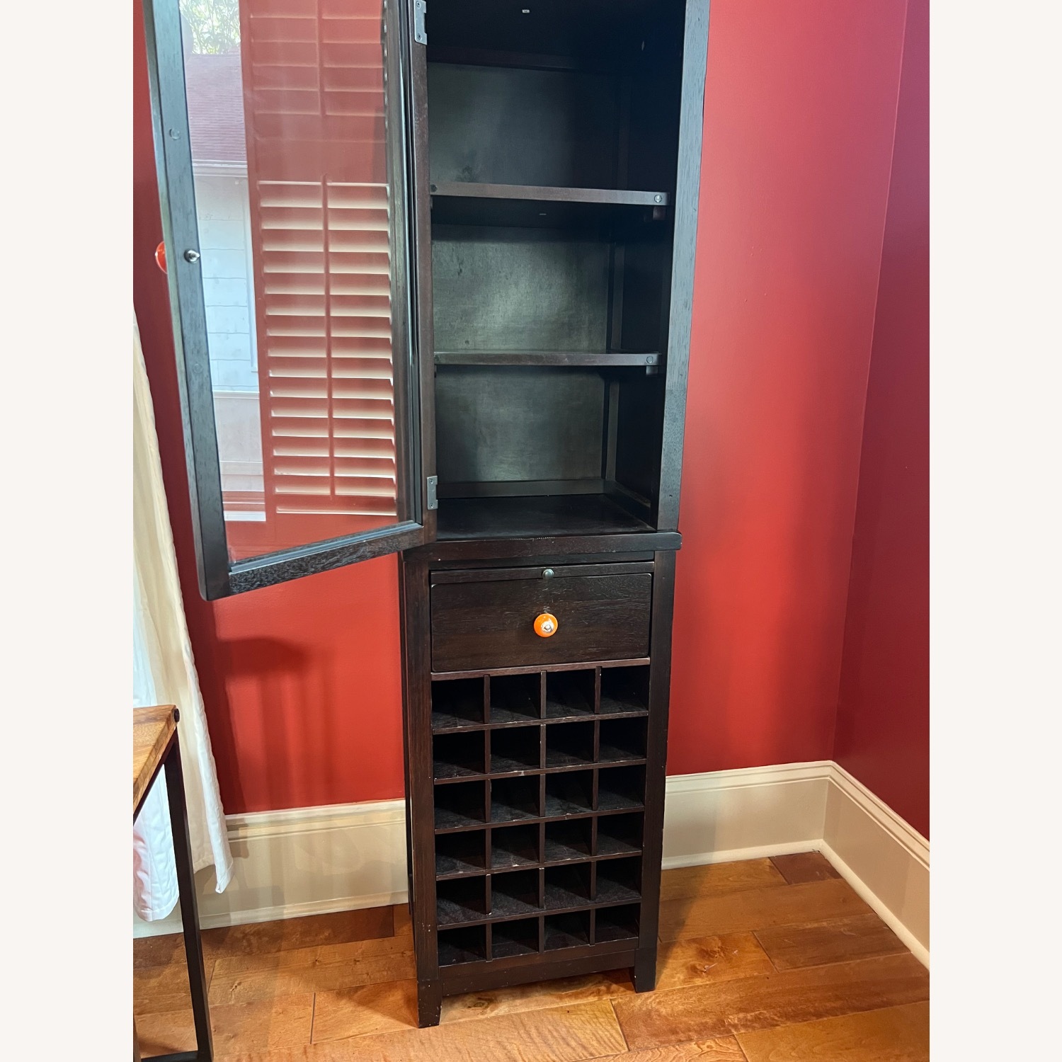 Dark Brown Bar Cart - image-2