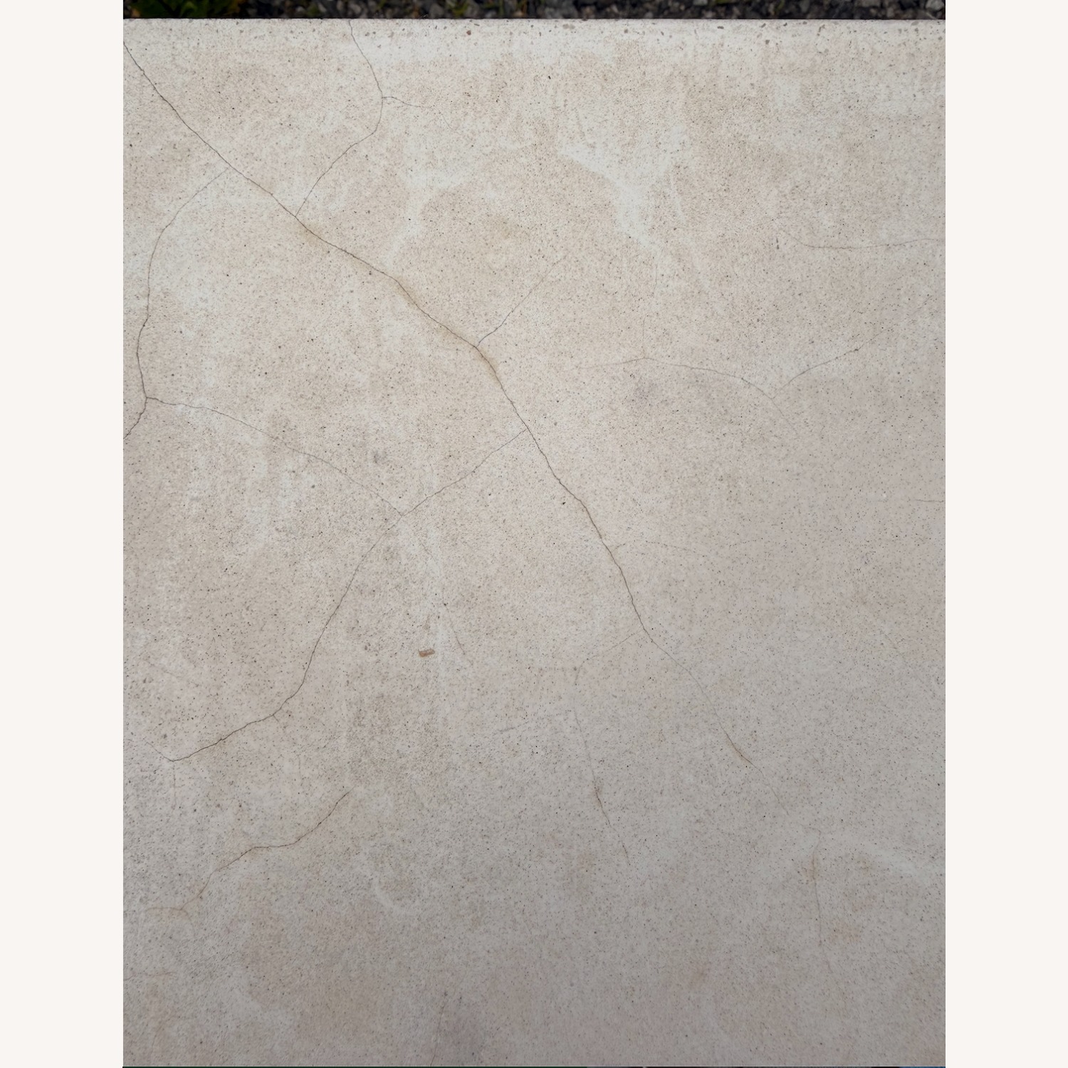 White Concrete Side Tables - image-4