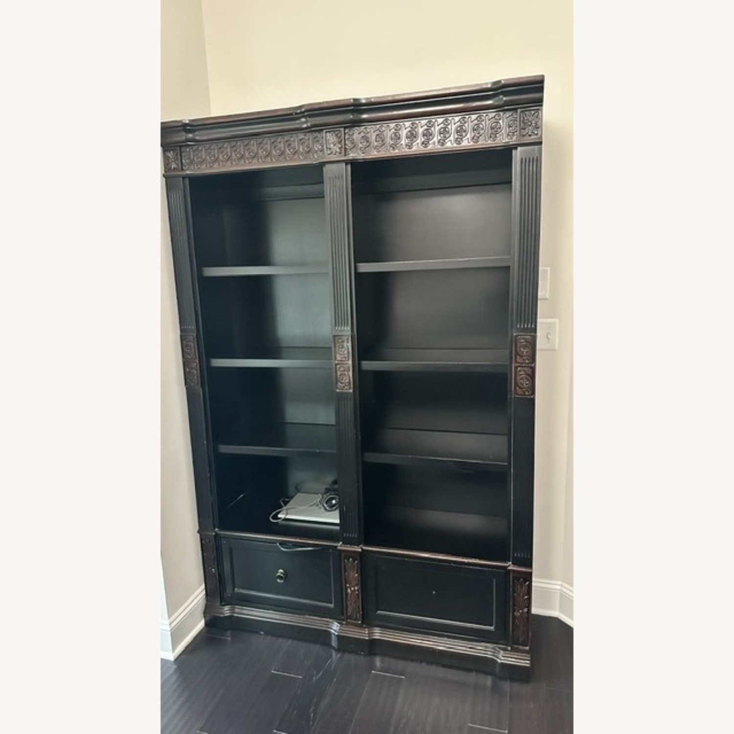Black Bookshelf - image-1