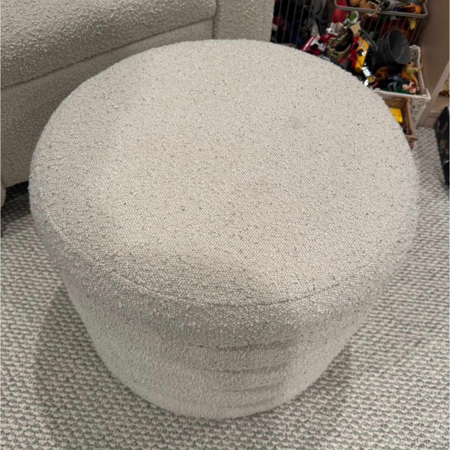Crate & Barrel Snoozer Chair & Ottoman - image-3
