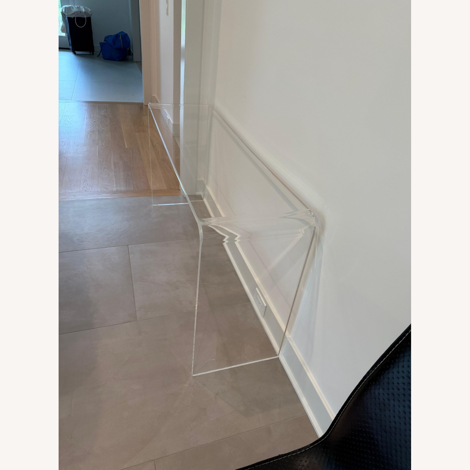 Lucite Acrylic 58" Console Table - image-3