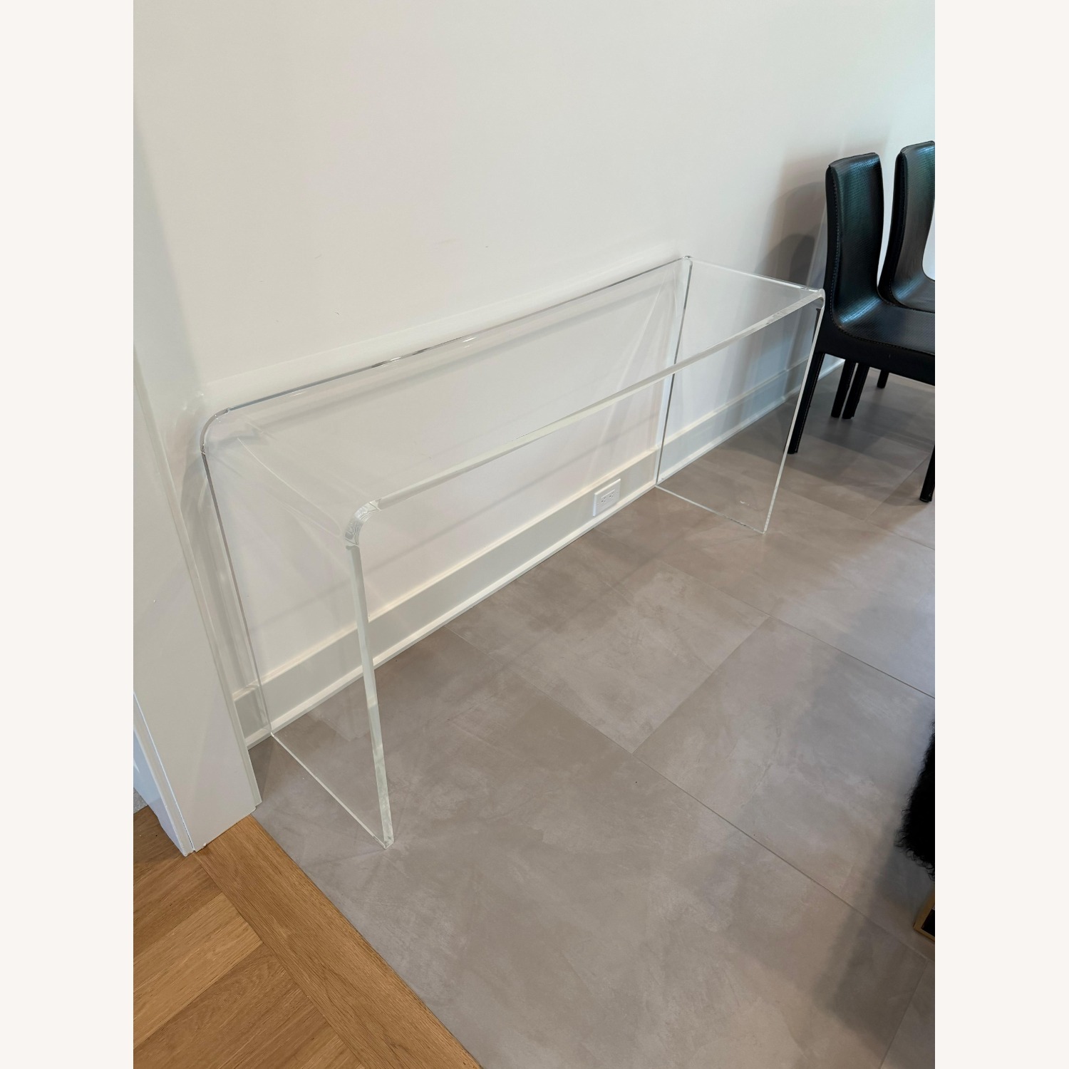 Lucite Acrylic 58" Console Table - image-4