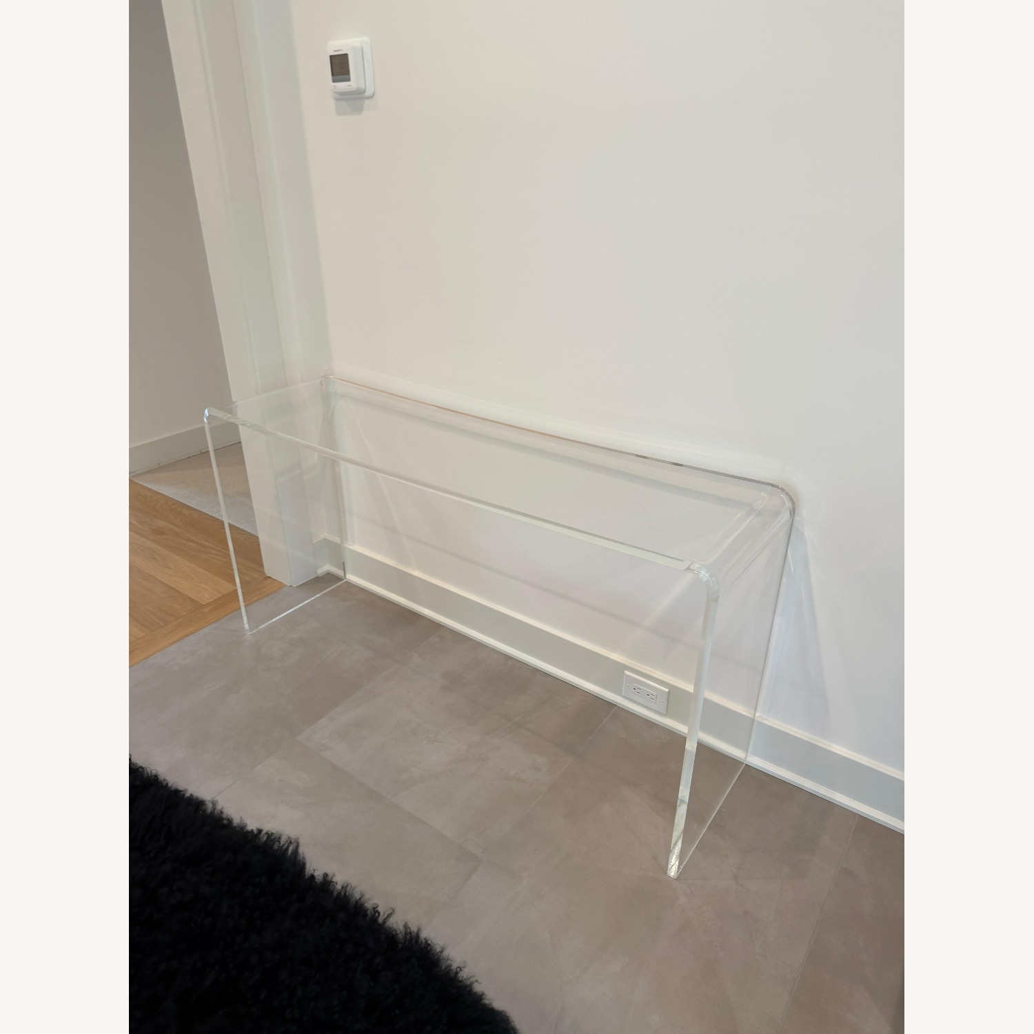 Lucite Acrylic 58" Console Table - image-5