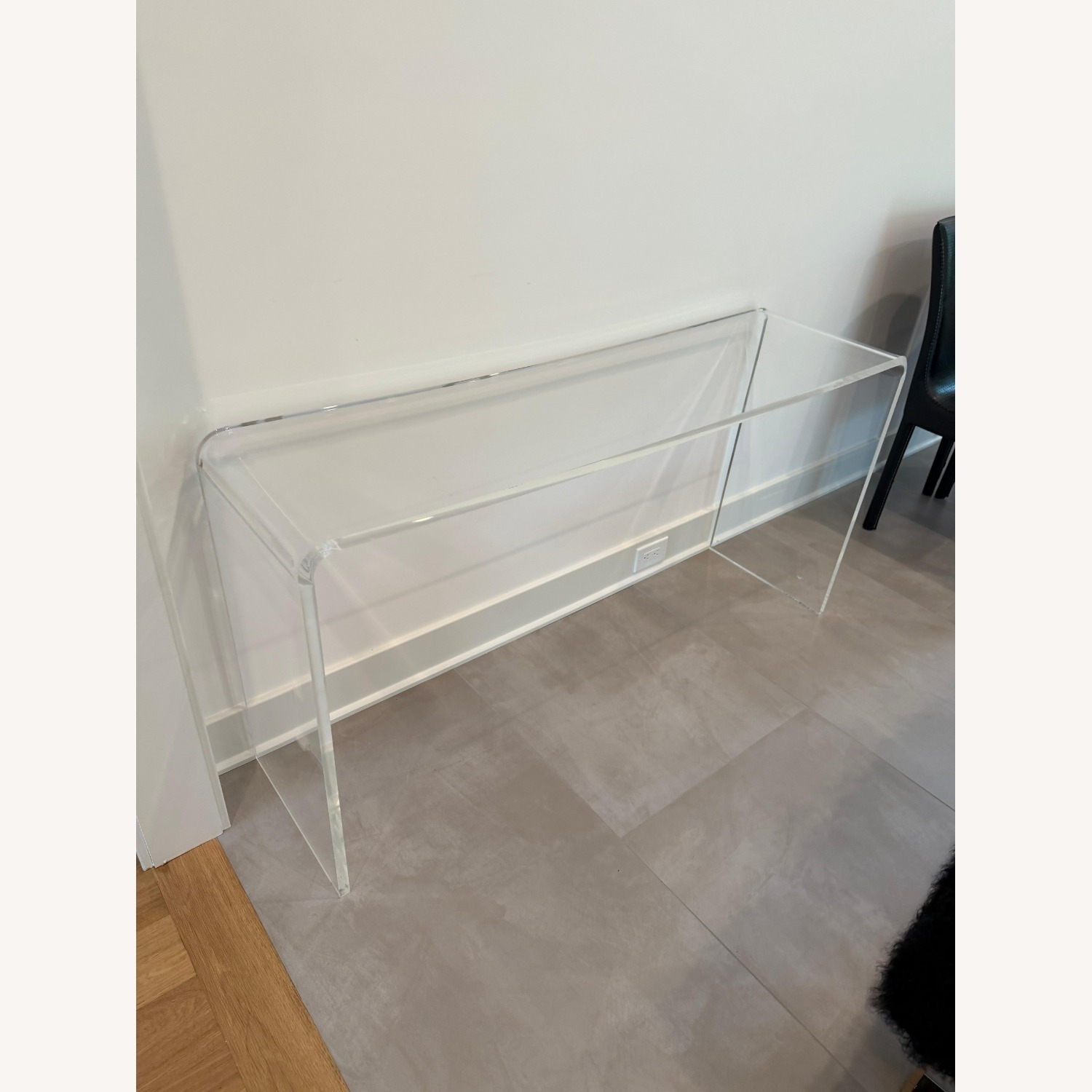 Lucite Acrylic 58" Console Table - image-1