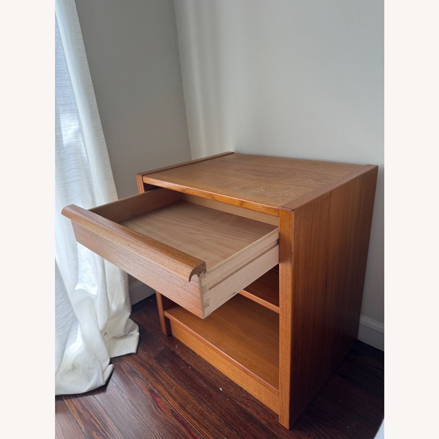 Vintage/Antique Finds Wood Nightstand - image-6