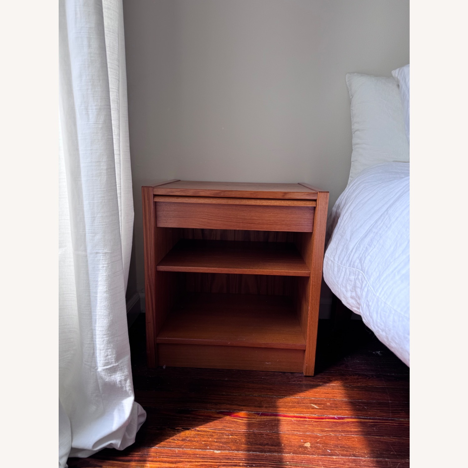 Vintage/Antique Finds Wood Nightstand - image-2