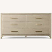 Graydon Shagreen 6-drawer Dresser