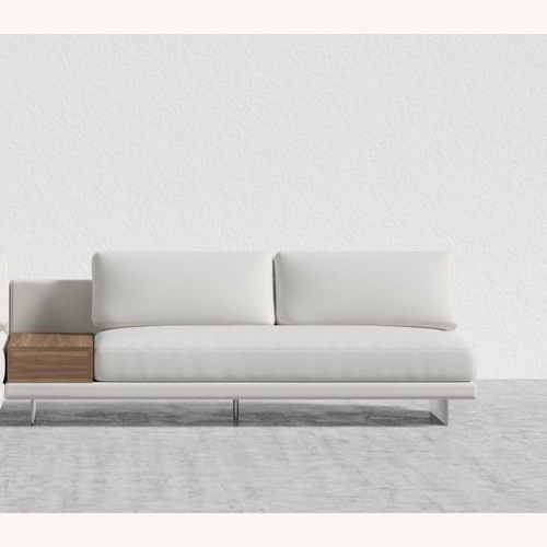 Used Rove Concepts Natural Wood 2 Piece Sectional for sale on AptDeco