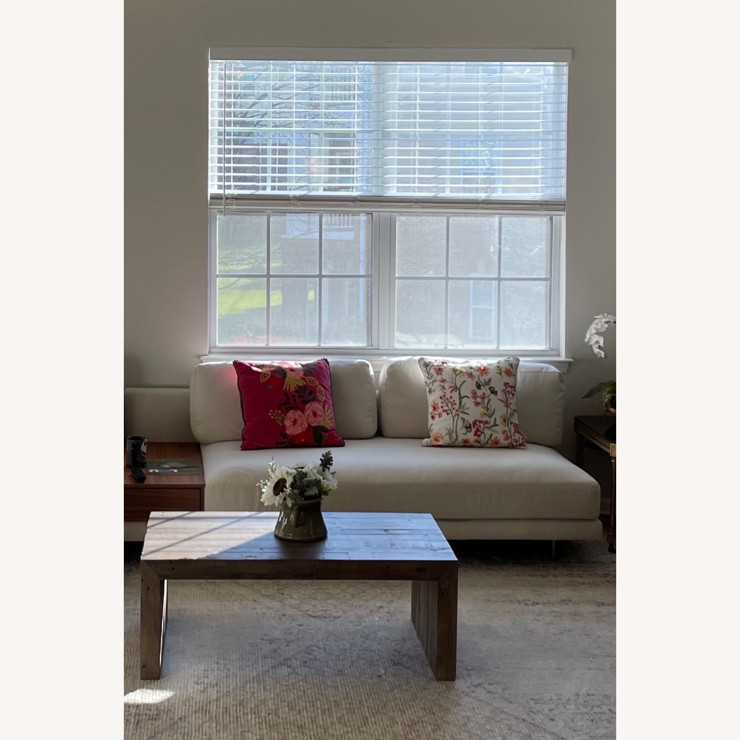 Rove Concepts Natural Wood 2 Piece Sectional - image-2