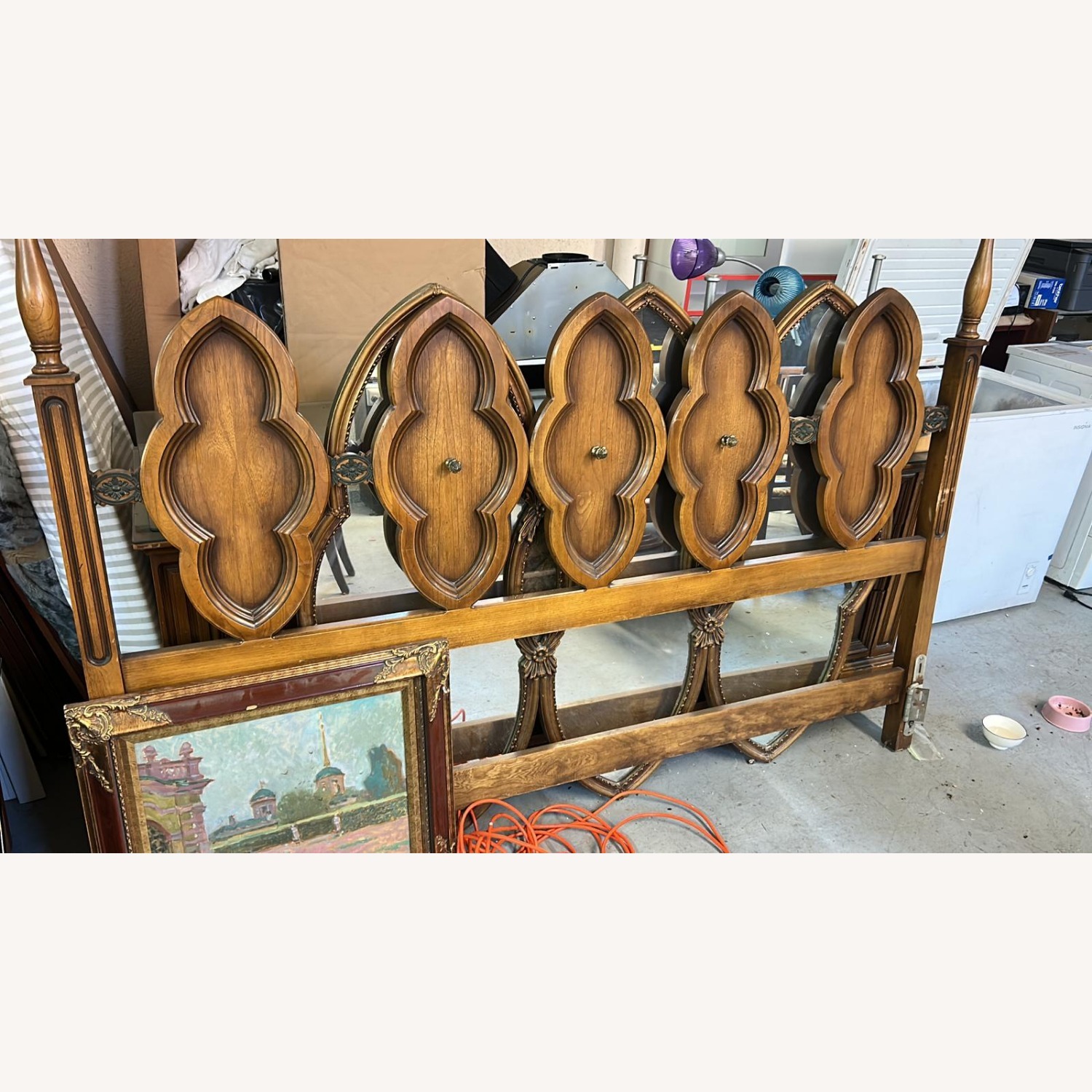Natural Wood Headboard - image-3