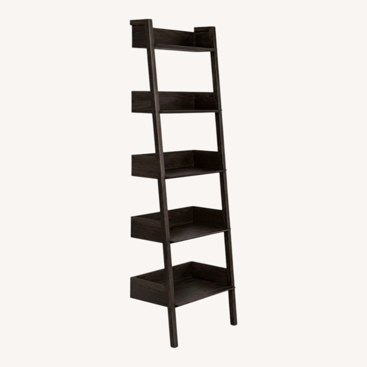 Article Fantol Narrow Shelving Unit in Walnut - image-0