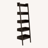 Article Fantol Narrow Shelving Unit in Walnut