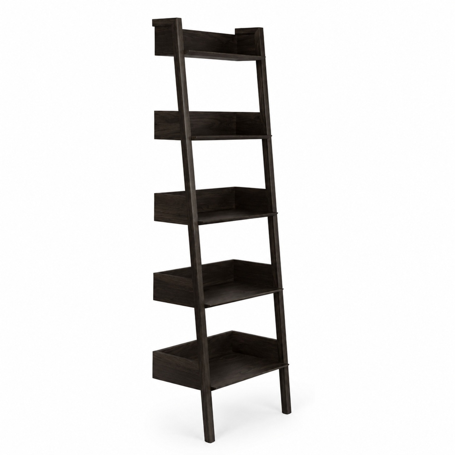 Article Fantol Narrow Shelving Unit in Walnut - image-4