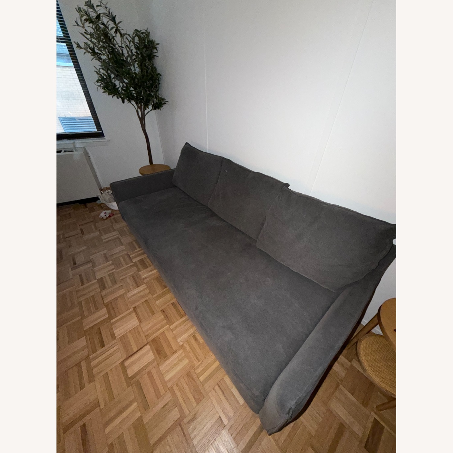 West Elm Dark Gray 3+ Seater Sofa - image-2