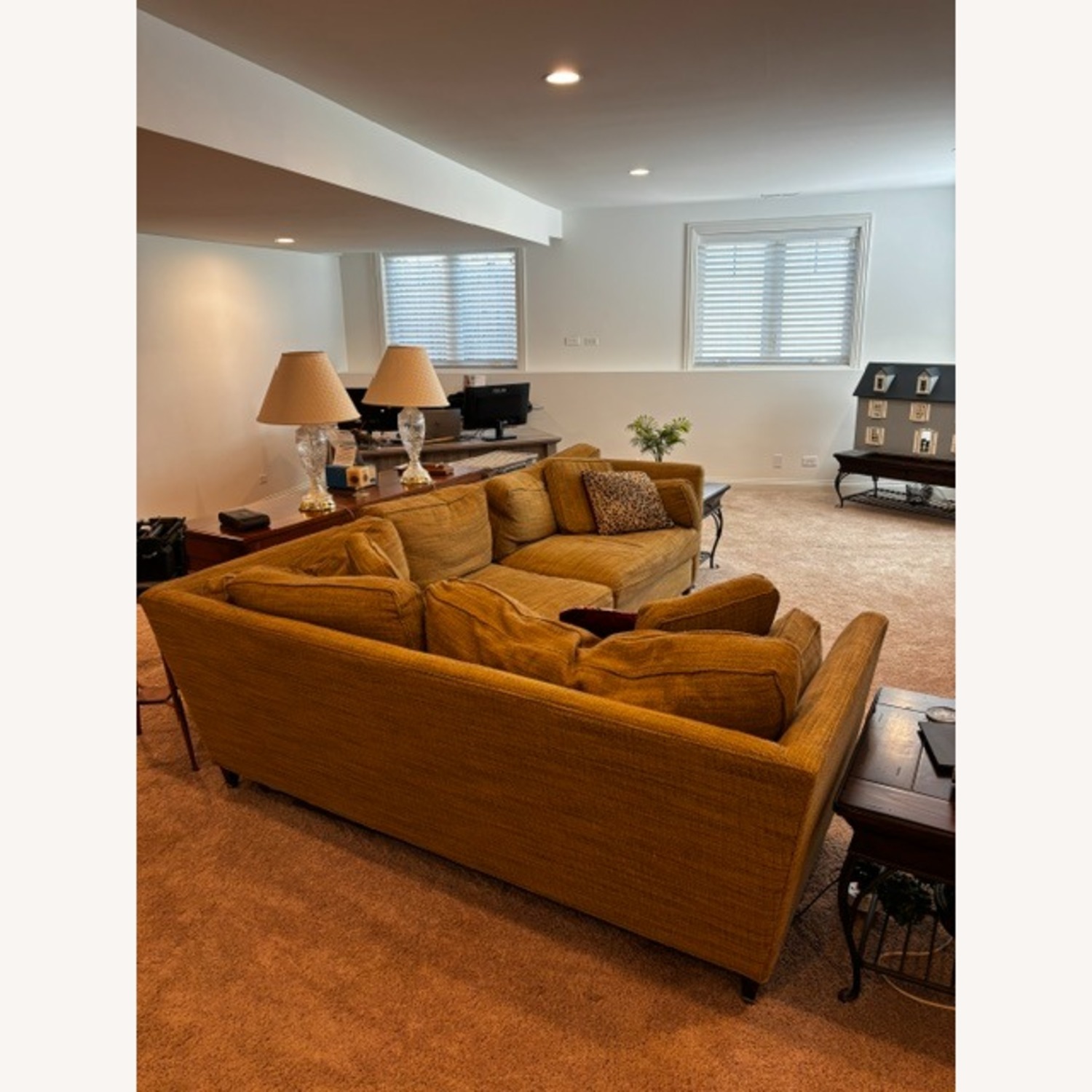 Walter E. Smithe Beige & Taupe 2 Piece Sectional - image-4