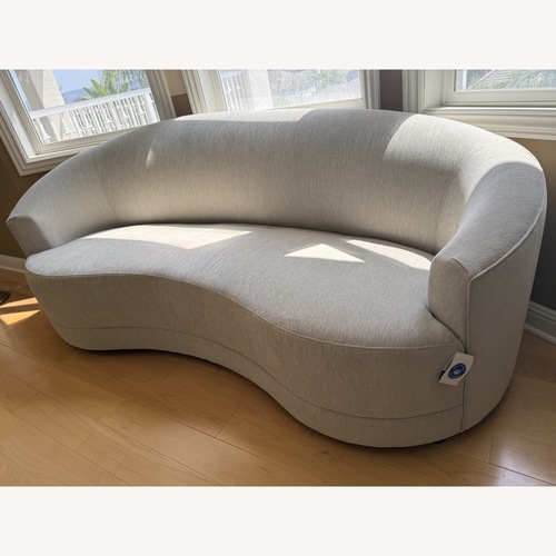 Used Crate & Barrel Infiniti 88" Curve Back Sofa for sale on AptDeco