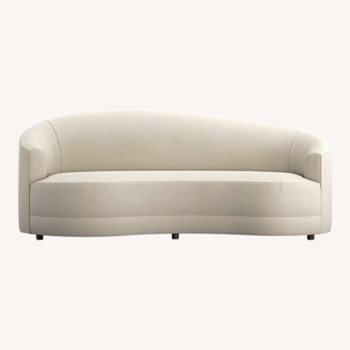 Used Crate & Barrel Infiniti 88" Curve Back Sofa for sale on AptDeco