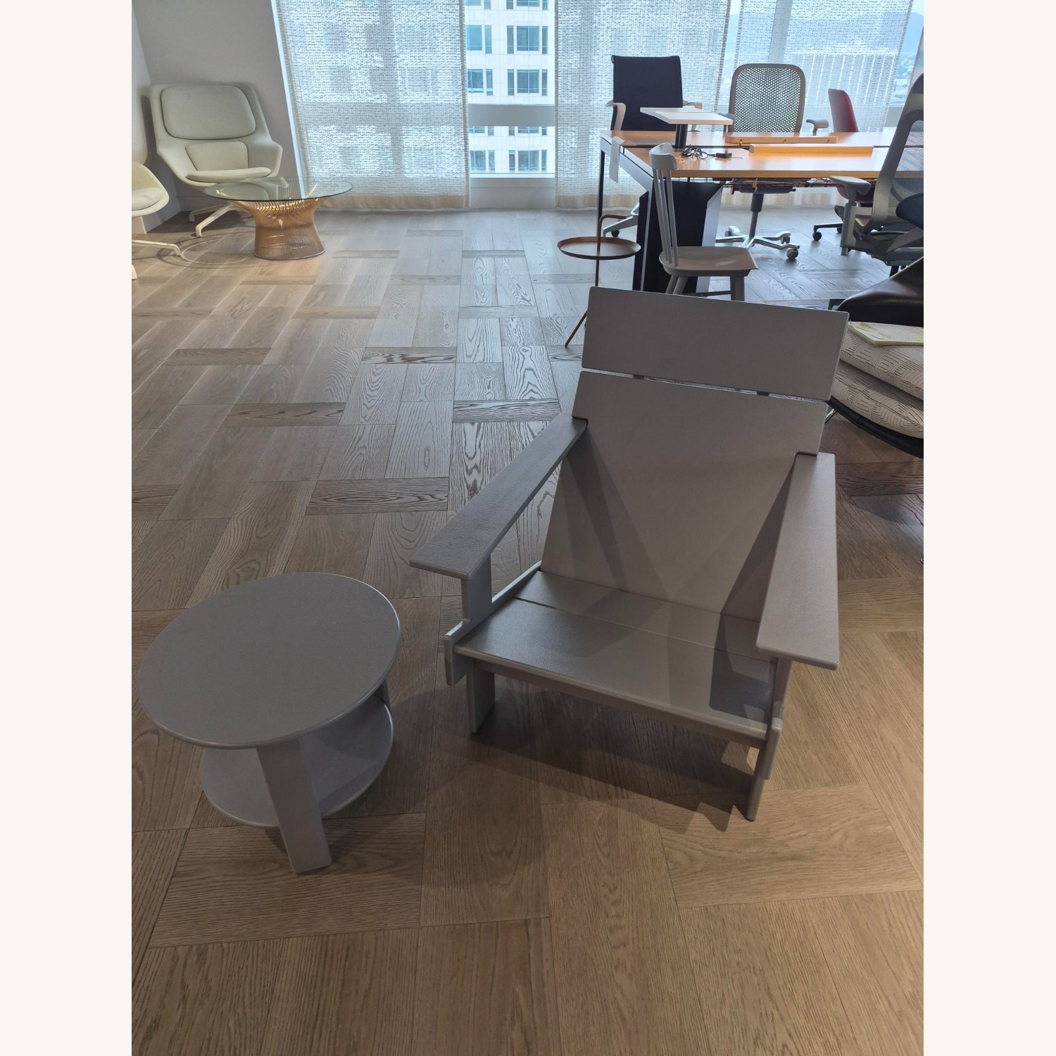 Loll Designs Light Gray Wood Patio Furniture - image-2