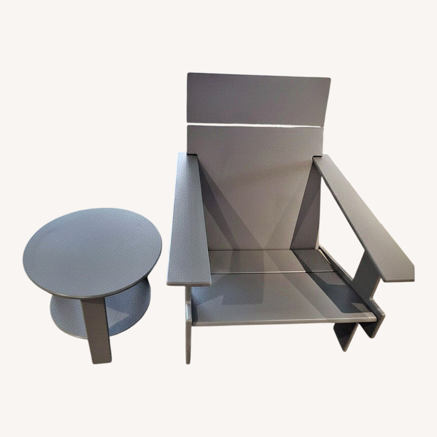 Loll Designs Light Gray Wood Patio Furniture - image-0