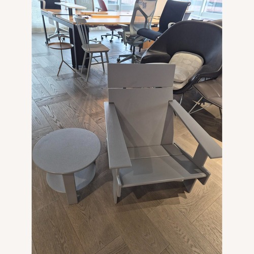 Used Loll Designs Light Gray Wood Patio Furniture for sale on AptDeco