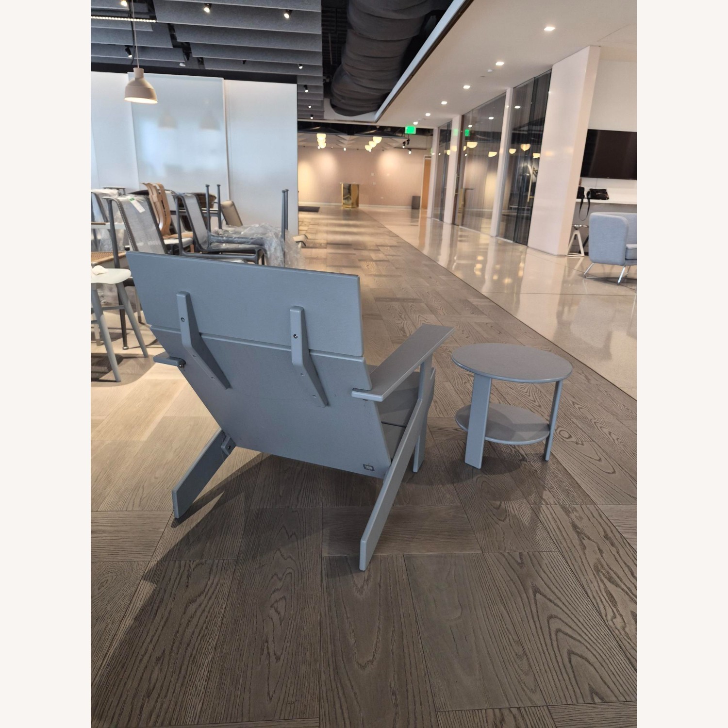 Loll Designs Light Gray Wood Patio Furniture - image-4