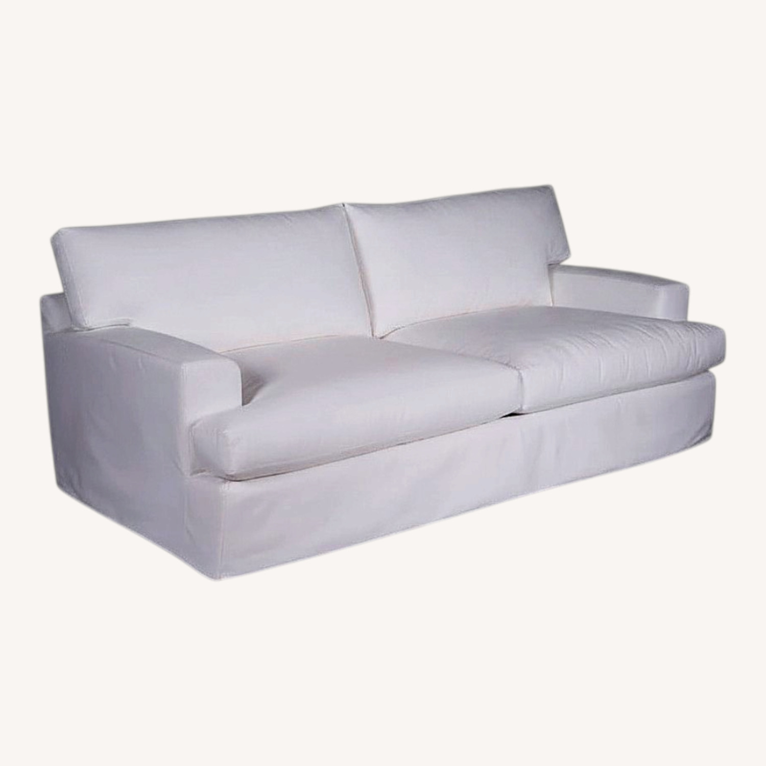 Macy's White 3+ Seater Sofa - image-0