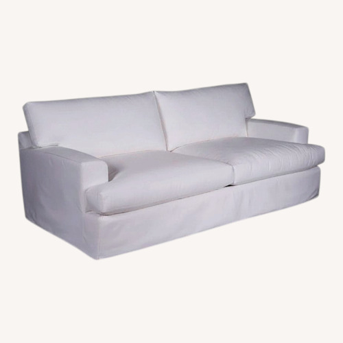 Used Macy's White 3+ Seater Sofa for sale on AptDeco