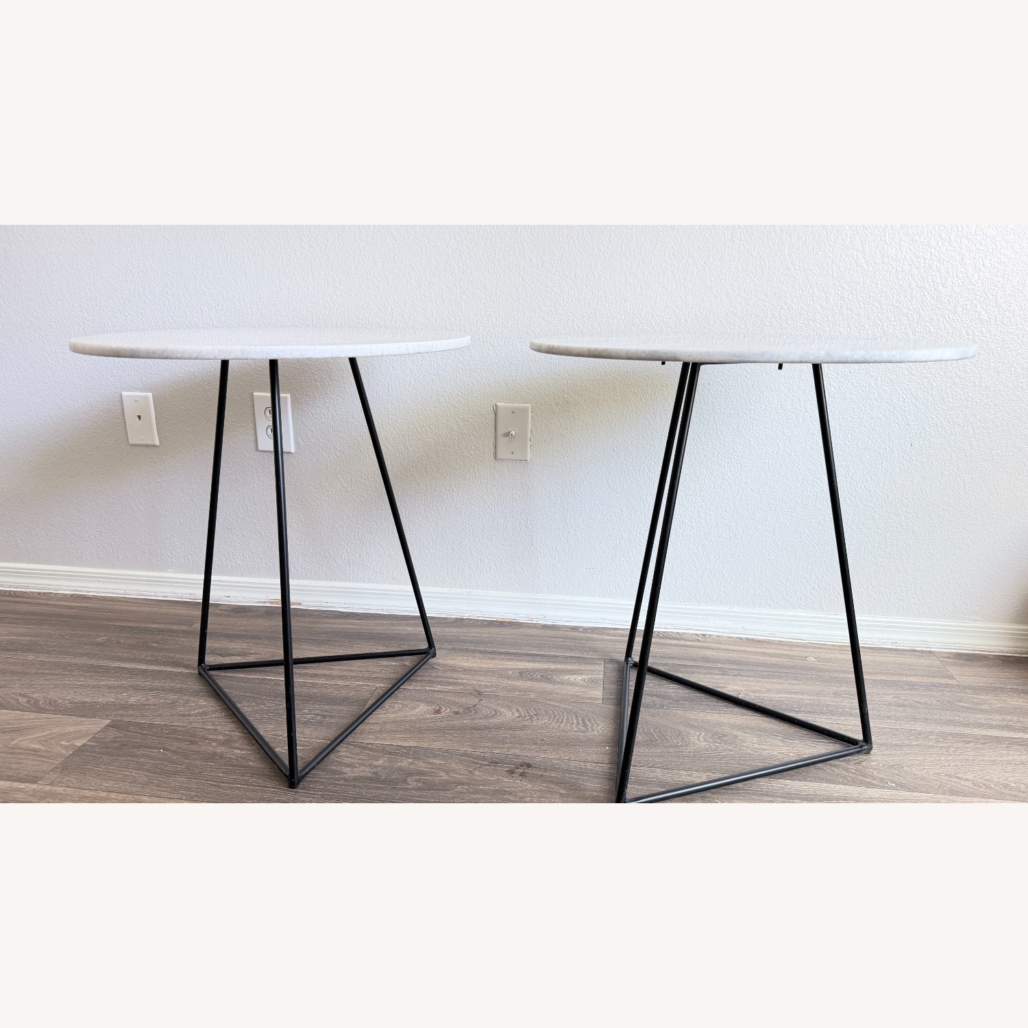 World Market Natural Stone Side Tables - image-2