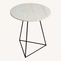 World Market Natural Stone Side Tables