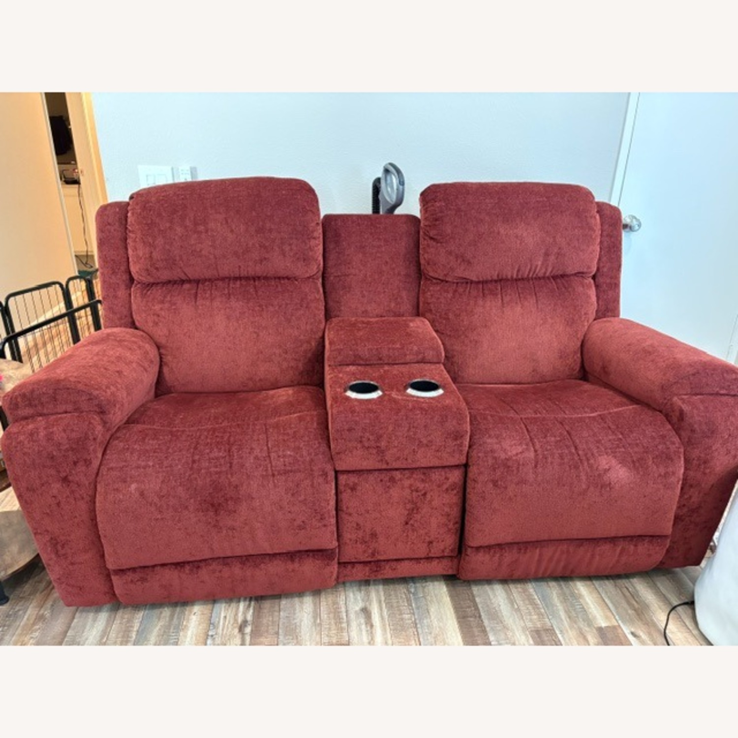Dorian 2 Seater Recliner With Cup Holder - image-1