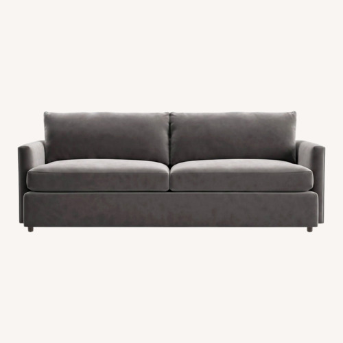 Used CB2 Dark Gray Fabric 3+ Seater Sofa for sale on AptDeco