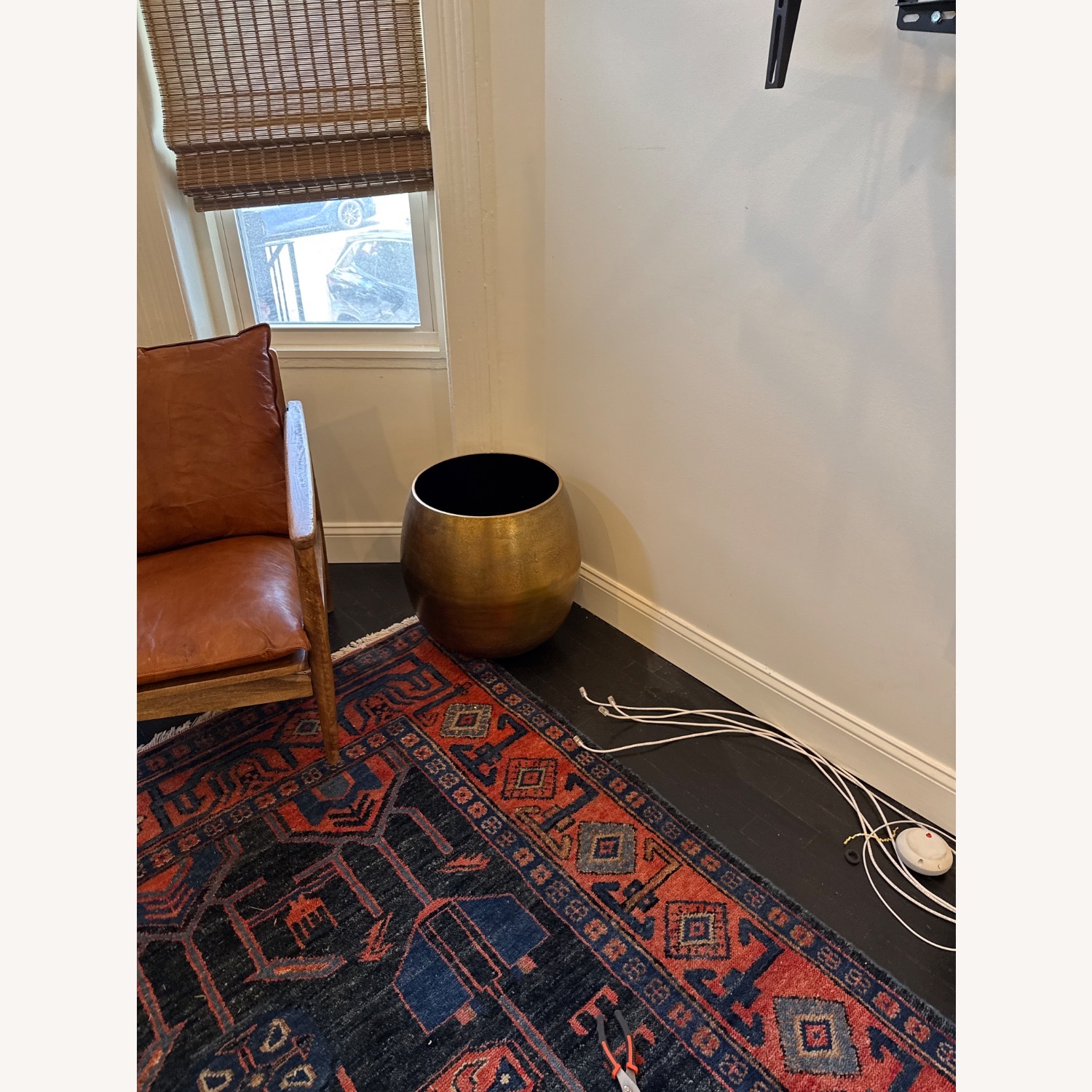 CB2 Gold Plant Pot  - image-2