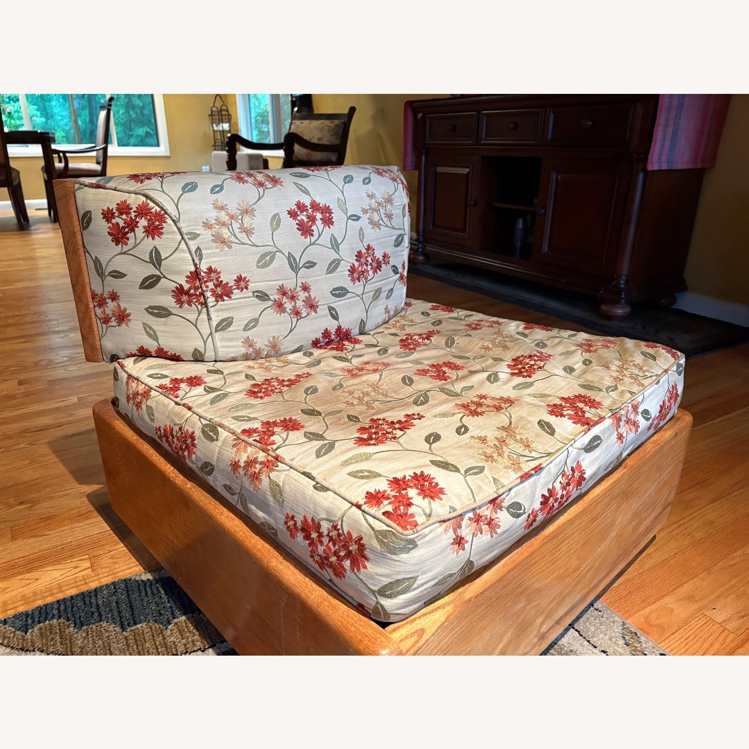 Vintage/Antique Finds Fabric Chair and a Half - image-2