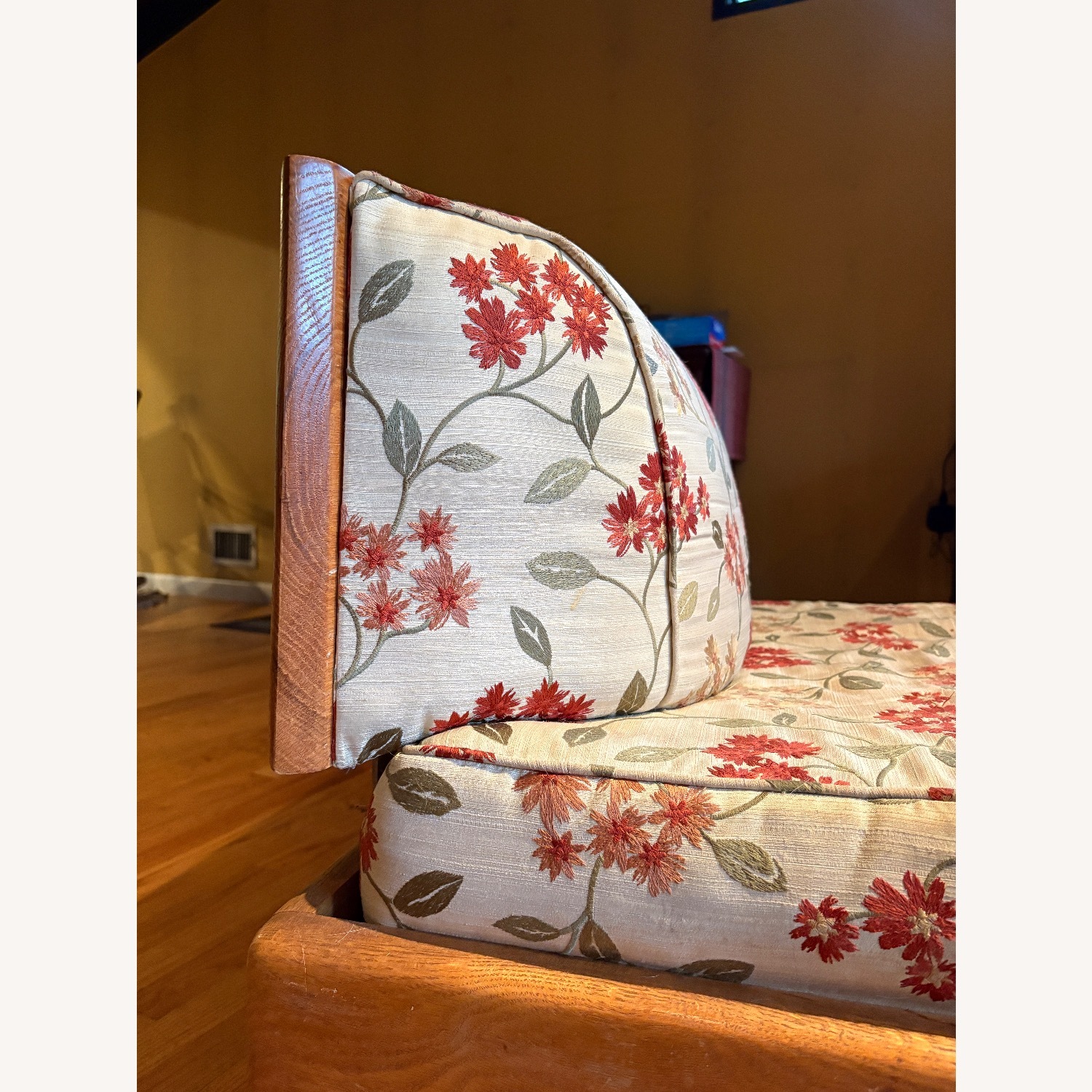 Vintage/Antique Finds Fabric Chair and a Half - image-3