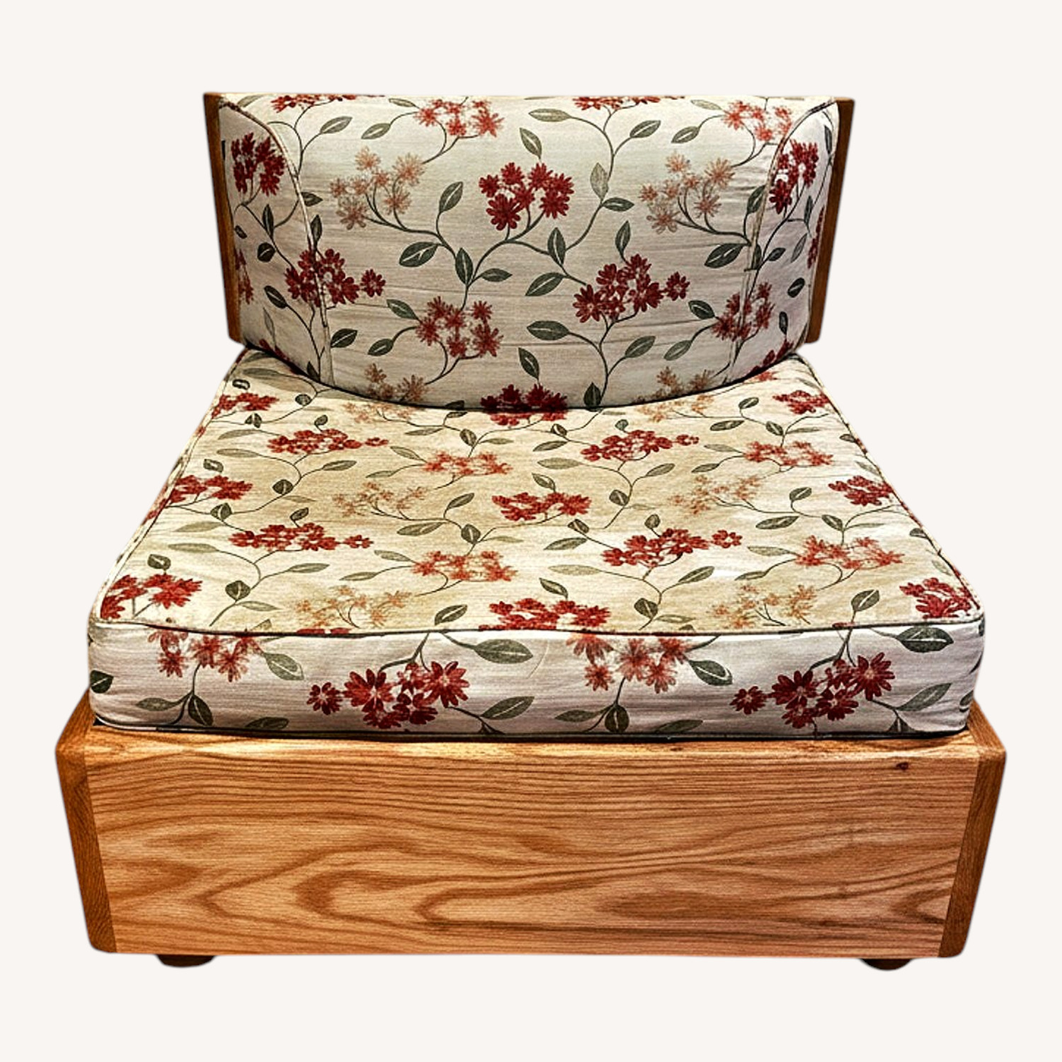 Vintage/Antique Finds Fabric Chair and a Half - image-0