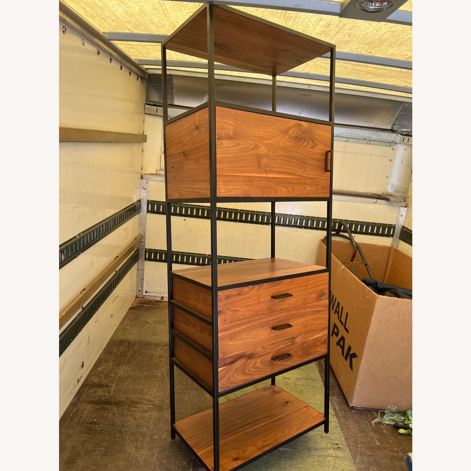 Crate & Barrel Knox Tall Storage Unit - image-2