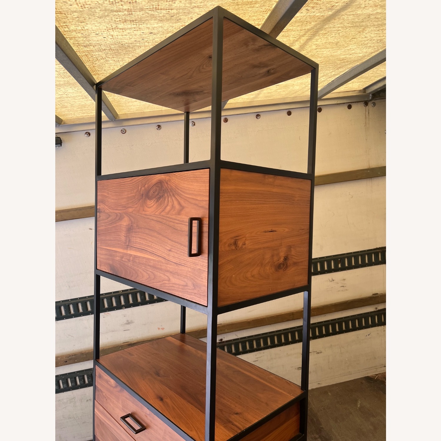 Crate & Barrel Knox Tall Storage Unit - image-3