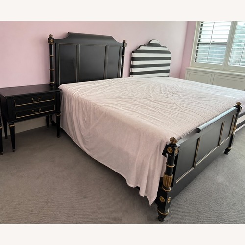 Used Ethan Allen Georgetown Queen Bed for sale on AptDeco