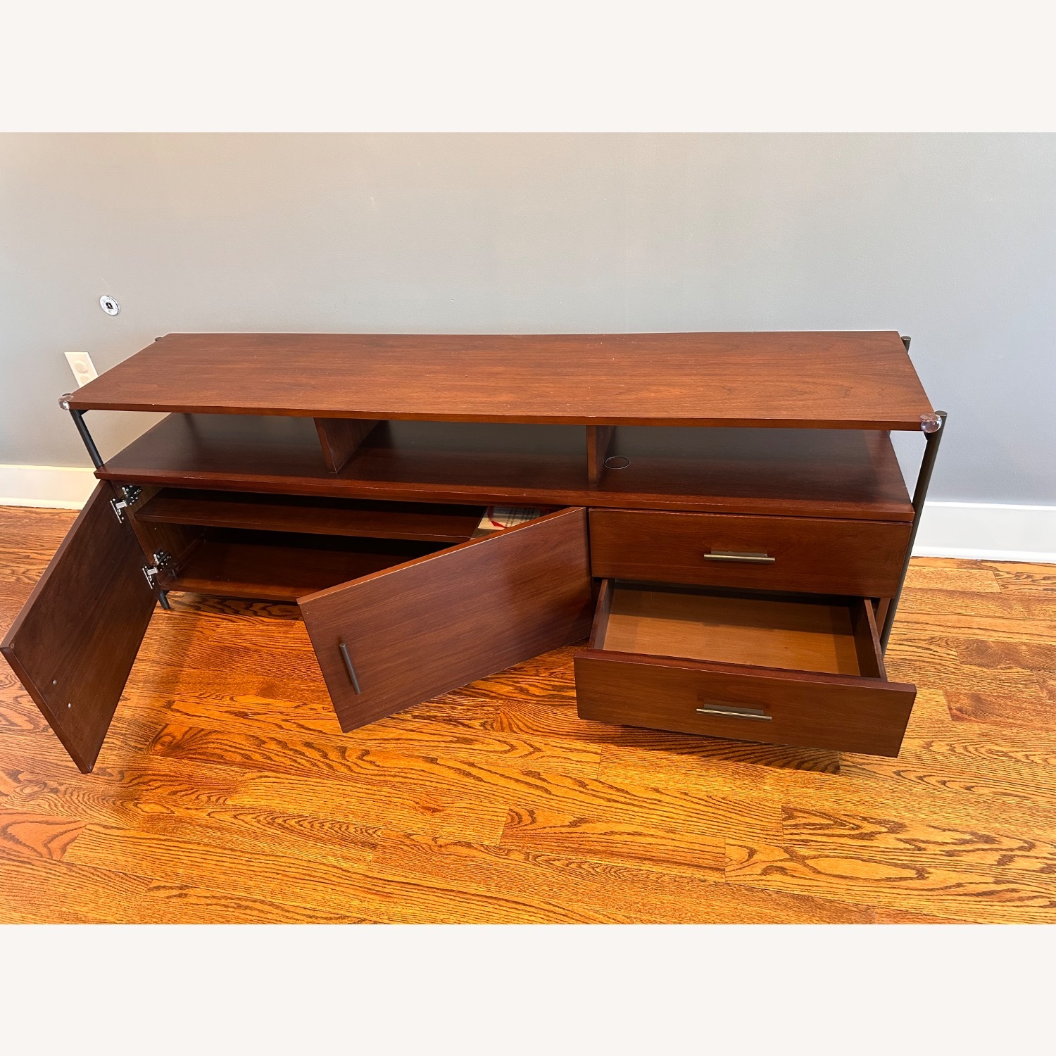 West Elm Foundry Media Console, 69", Dark Walnut - image-2